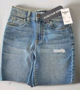 OshKosh B’gosh ~ Girl's Size 6 ~ Adjustable Waistband ~ Cutoff ~ Blue Shorts - Picture 1 of 7