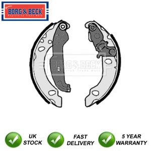 Brake Shoes Set Rear Borg & Beck Fits Ford Ka 2000-2008 Fiesta 2000-2002 #2 - Picture 1 of 4