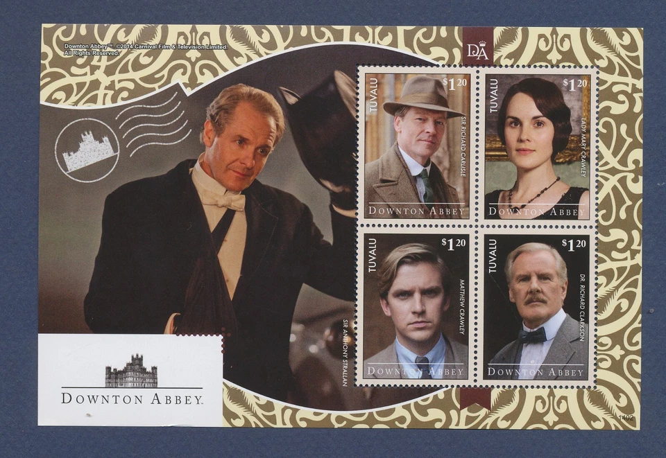TUVALU - - MNH S/S - Downton Abbey - 2014 --b Foto 1 de 1