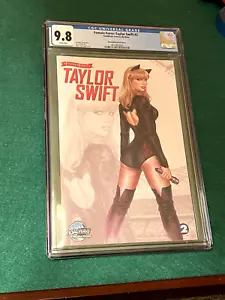 Taylor Swift CGC 9.8 Female Force #2 "Cat" Nice Trade Limited Edition of 500 - Picture 1 of 5