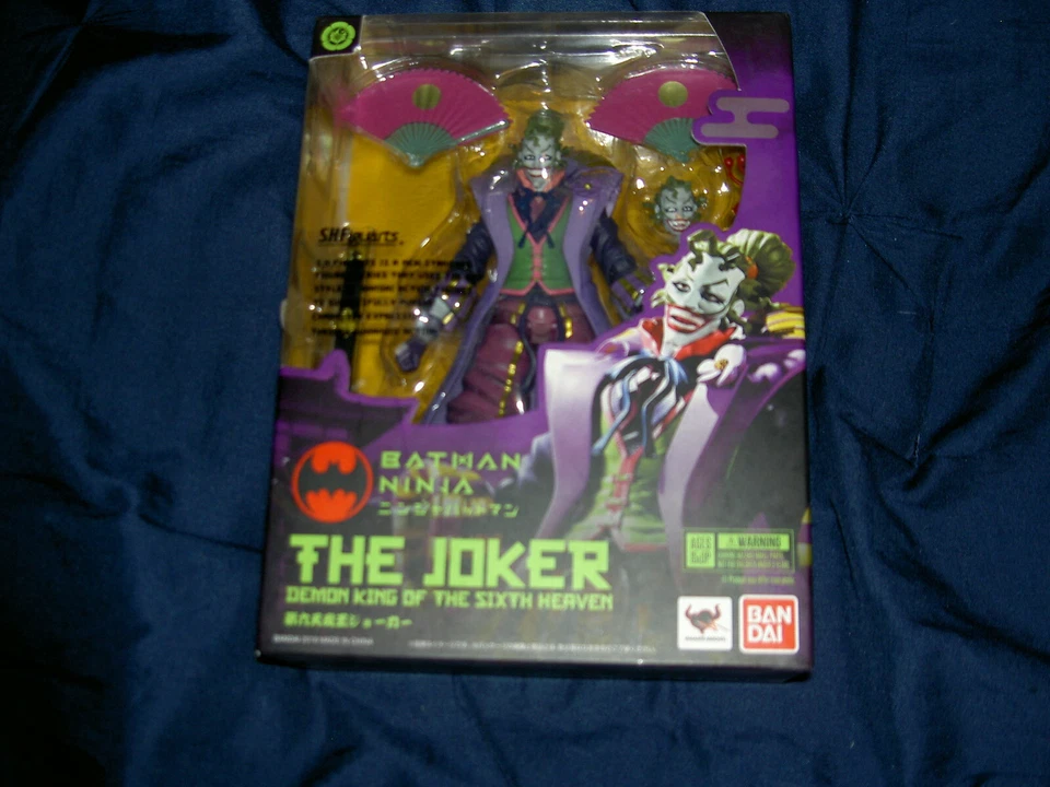 Bandai SH Figuarts Batman Ninja The Joker Action Figure Authentic 115b