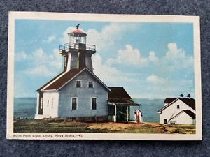 Point Prim Light, Digby, Nova Scotia Vintage Postcard - Picture 1 of 2