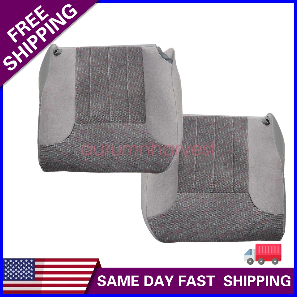 Cubierta de asiento inferior de tela gris apta para conductor/pasajero Dodge Ram 1500 1994-1997 Foto 1 de 1