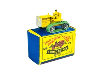 Matchbox Moko Lesney No. 8a Caterpillar Tractor w/B1 Style Box - Picture 1 of 12