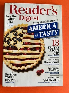 AMERICA THE TASTY * STATE'S BEST FOOD July August 2019 READER'S DIGEST MAGAZINE - Imagen 1 de 6