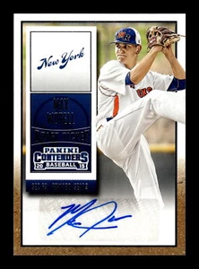 Max Wotell 2015 Panini Contenders #45 Draft Ticket Autographs NY Mets - Picture 1 of 2