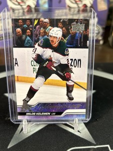 2023-24 Upper Deck Series 1  YOUNG GUNS RC Milos Kelemen  #211