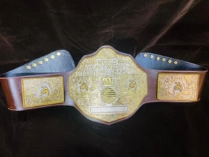 Réplica de cinturón de zinc Big Gold Campeonato Mundial Peso Pesado adulto 6 mm - Imagen 1 de 18