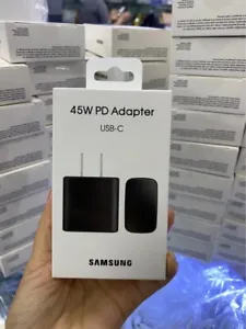 45W USB-C Super Fast Charger / Cable For Samsung Galaxy Note20 S21 S22 S23 Ultra - Picture 1 of 6