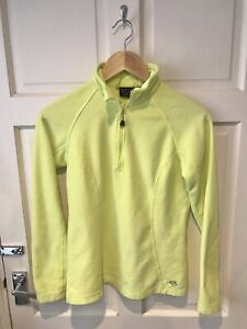 Mountain Hardwear Fleece women`s Small half Zip Jacket Lightweight Top UK8-10