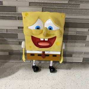 SpongeBob SquarePants Figure Toy Soft Rubber Funny Sounds Sticks out Tongue - Picture 1 of 5
