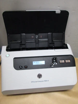 HP ScanJet Enterprise Flow 7000 s2 USB Sheet-feed Color Document Scanner FCLSD - Image 1 of 4