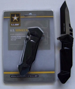 US Army Tactical Officially Licensed Service Knife Spring Assist | A05 - Picture 1 of 5