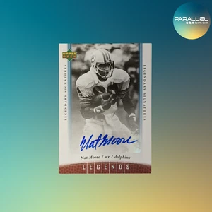 2006 Upper Deck Legends | NAT MOORE | Legendary Signatures Auto #89 - Picture 1 of 2