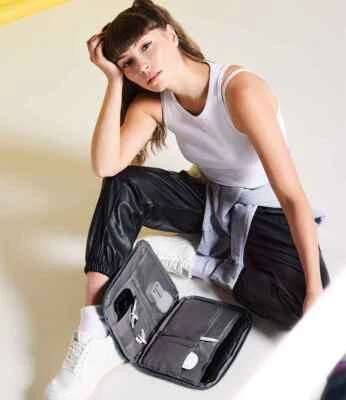 Bagbase Essential Tech Organiser Wallet Slimline Tablet Bag Holder Padded BG65 - Image 1 of 3