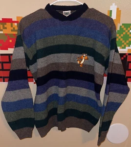 Vintage The Disney Catalog 100% Lambs Wool Tigger - Youth Large L - Picture 1 of 7