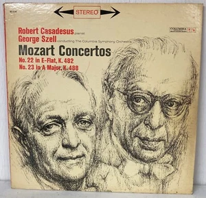 MOZART CONCERTOS Robert Casadesus George Szell No. 22 No 23 vinyl record MS 6194 - Picture 1 of 4