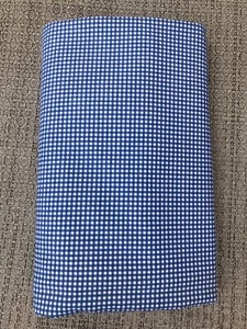 NUOVO FOGLIO PIATTO COMPLETO RALPH LAUREN SMALL GINGHAM BLU - Foto 1 di 4