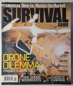 SURVIVAL Magazine (Feb. 2019) Drones, Survival Manual - Foto 1 di 1