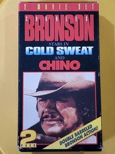 CHARLES BRONSON COLD SWEAT AND CHINO 2 MOVIE BOX SET VHS - Picture 1 of 5