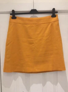 ZARA - SKIRT (MINI) - MUSTARD Size: Large - Picture 1 of 6