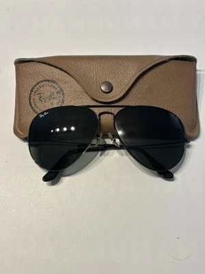 Ray Ban B&L Black Aviator 62-14 vintage  Foto 1 de 4