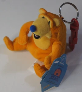VTG Bear In The Big Blue House Clip On Applause Plush 4” New With Tags - Picture 1 of 9