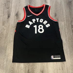Toronto Raptors #18 Jacob NBA Nike Swingman Jersey Size Men’s XL - Picture 1 of 6