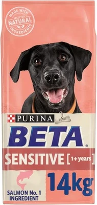 Beta Sensitive Salmon Dry Dog Food 14kg -UK