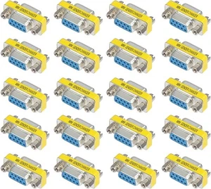 abcGoodefg 9 Pin RS-232 DB9 Female to 20 PACK, - Afbeelding 1 van 6