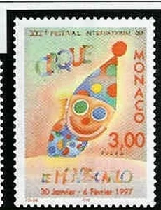 Monaco No 2077 ** MNH Circus Year 1996 - Picture 1 of 1