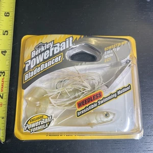 Berkley PowerBait BladeDancer BDWSSST38-WH sin malezas 3/8 oz 11 gm blanco nuevo en paquete - Imagen 1 de 2