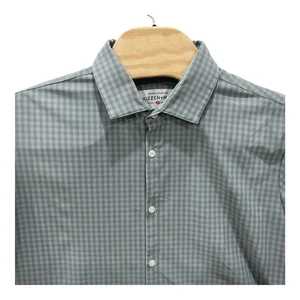 Mizzen + Main Shirt Mens 2XL Standard Fit Leeward Collection Button Up Gingham - Picture 1 of 8