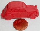 Ente 2CV ROT Citroen Radiergummi Kinder Geburtstag  #LJ2 å *