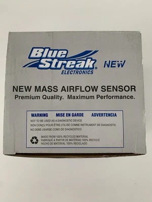 Sensor de flujo de aire de masa de raya azul estándar para Mitsubishi Eclipse 2002-2005 Foto 1 de 4