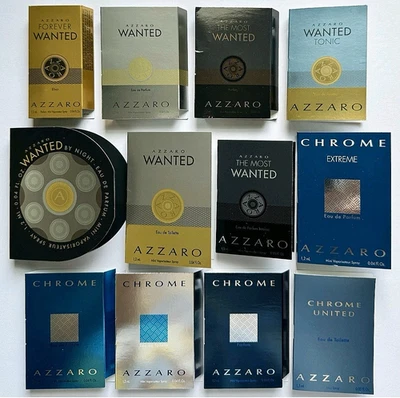 Spray de muestra de fragancia para hombre Azzaro 1,2 ml (mezcla y combina para envío combinado) Foto 1 de 4