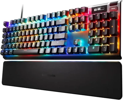 Steelseries Apex Pro Full Size Mechanical Gaming Keyboard PC/MAC/XBOX1/PS4 - Image 1 of 2