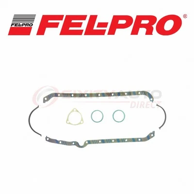 Fel-Pro Oil Pan Gasket Set for 1967-1974 GMC C35 C3500 Pickup 4.6L 5.0L 5.3L ce - Imagem 1 de 4