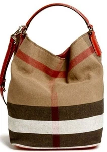 Burberry Susanna mega check Ashby bag - Picture 1 of 14
