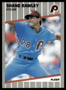 1989 Fleer #579 Shane Rawley - Picture 1 of 2