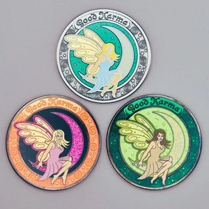 Juego de tres geocoins Karma 2010 - no activadas - Imagen 1 de 2