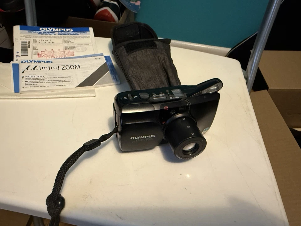 Пленочная камера Olympus mju μ Zoom 35 мм Point & Shoot из Японии - Изображение 1 из 4