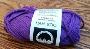 Classic Elite Yarns Bam Boo Garn Farbe 4956 Posten 537/41 lila 50 gr - Bild 1 von 3
