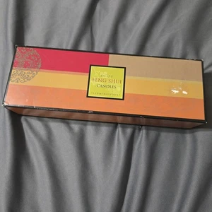 Vintage Set of Five Feng Shui Candles Hand Poured The Five Elements Multicolor - Picture 1 of 9