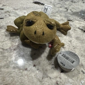 Coca-Cola International Bean Bag Plush - #251 Puerto Rico Hopps Coki Frog 1999 - Picture 1 of 8