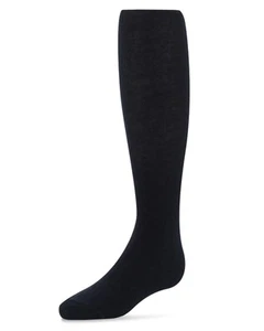 Solid Cotton Girls Sweater Tights - Picture 1 of 21