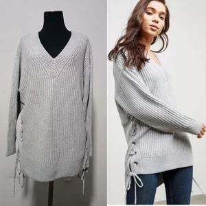 Rag & bone Merino Wool Sweater, Size S/P Gray - Picture 1 of 12