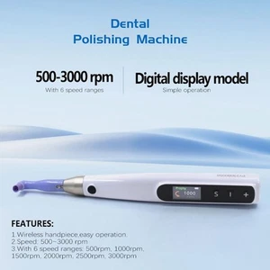 Dental Wireless Electric Polishing Motor For Teeth Prophy Handpiece 3000RPM - Picture 1 of 12