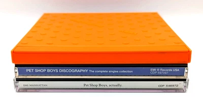 Pet Shop Boys CD Lot Discography Actually Very Orange Case Tennant Lowe - Image 1 of 4