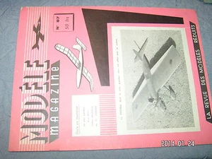 Modele Magazine n°87 Plan encarté Fifi avion Caoutchouc /  Tonnant Peugeot 1891 - Picture 1 of 1